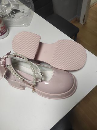 Zapatos Mary Jane Rosa Talla 36