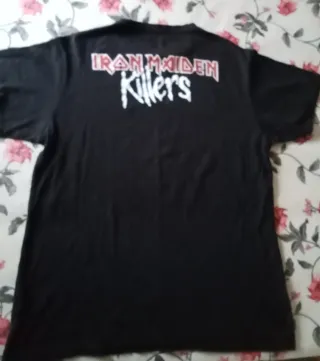 Camiseta Iron Maiden Killers Pull&Bear Talla S