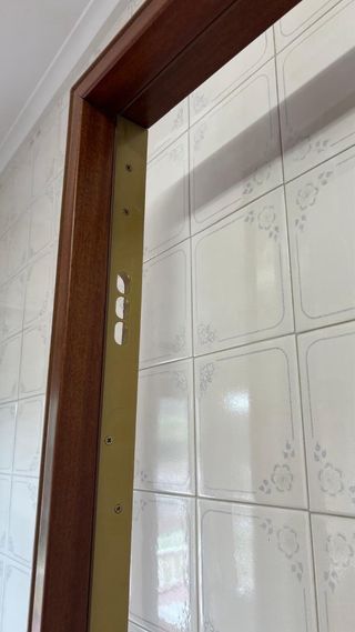 Puerta de entrada blindada