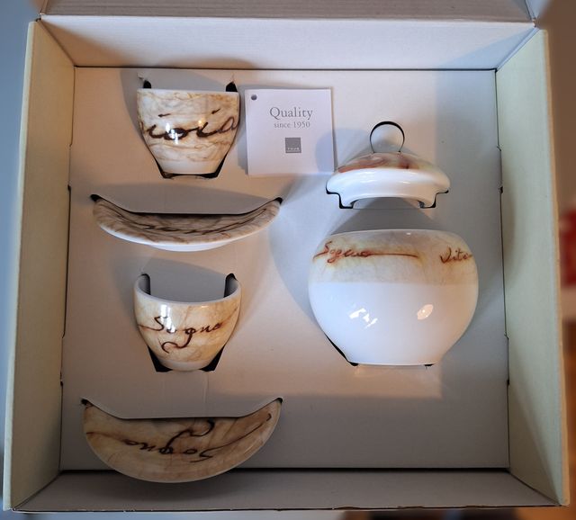 Thun Set Zuccheriera e 2 Tazzine Caffè