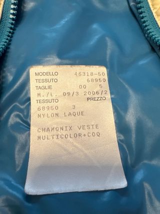 Chaqueta Moncler Chamonix Veste Multicolor