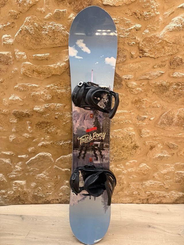Tabla Snowboard Burton Trick Pony 156