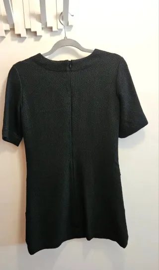 Vestido Pull&Bear corto verde con botones