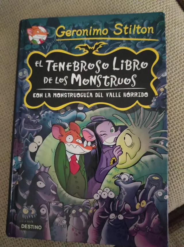 El tenebroso libro de los monstruos: Con la mon...