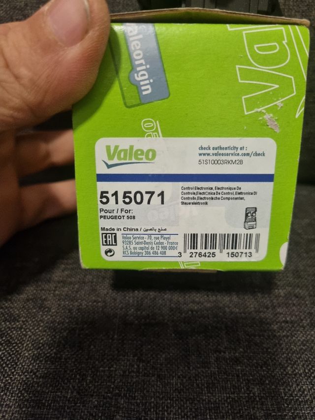 Resistencia A/A Valeo Coche Peugeot 508