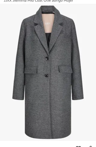 Abrigo JJXX gris mujer