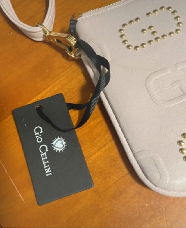 Borsa Gio Cellini rosa con sacca