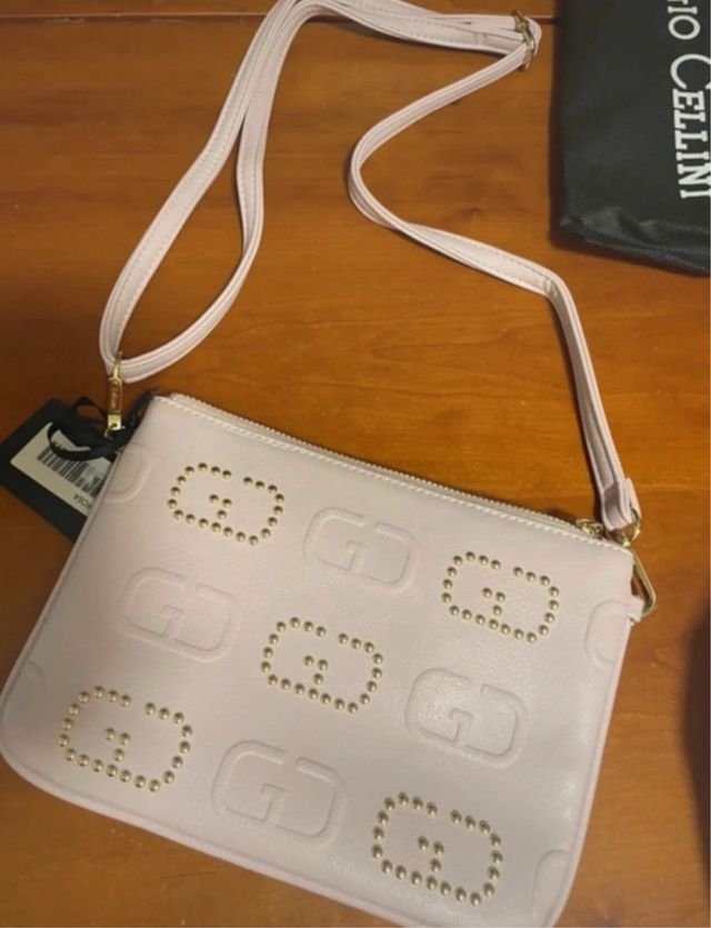 Borsa Gio Cellini rosa con sacca