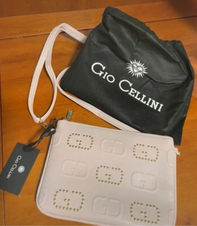 Borsa Gio Cellini rosa con sacca