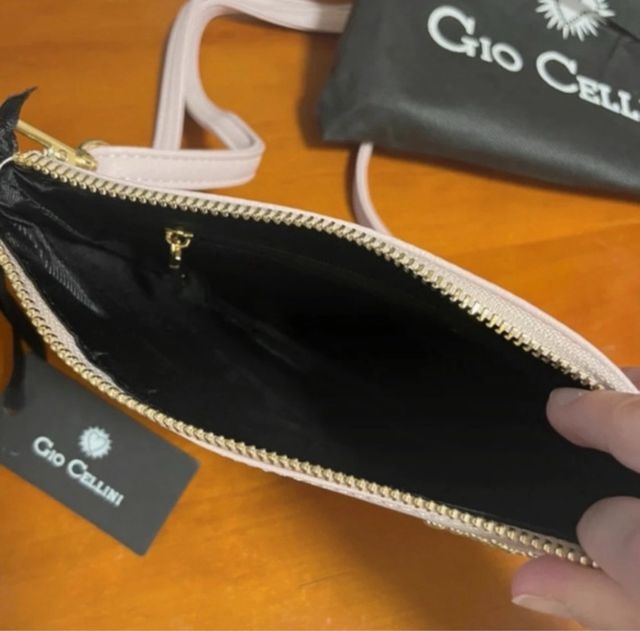 Borsa Gio Cellini rosa con sacca