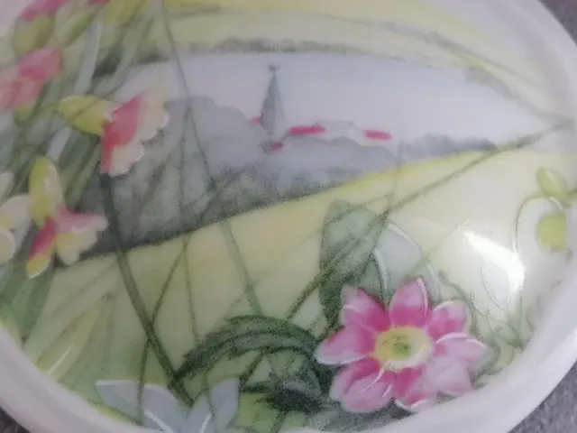 Scatoline Limoges porcellana dipinte a mano