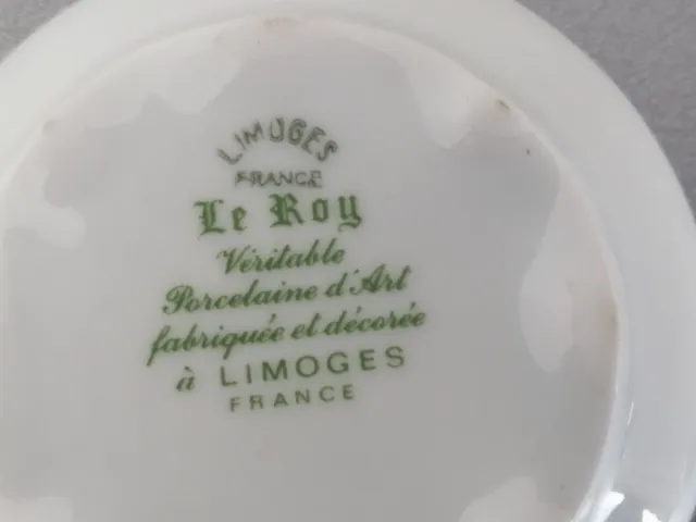 Scatoline Limoges porcellana dipinte a mano