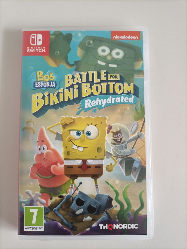 SpongeBob Battle for Bikini Bottom Rehydrated Nint