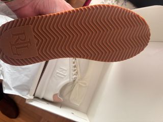 Zapatillas Polo Ralph Lauren Blancas y Rosas