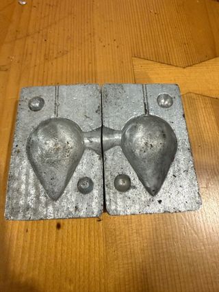 Molde para plomos 130g