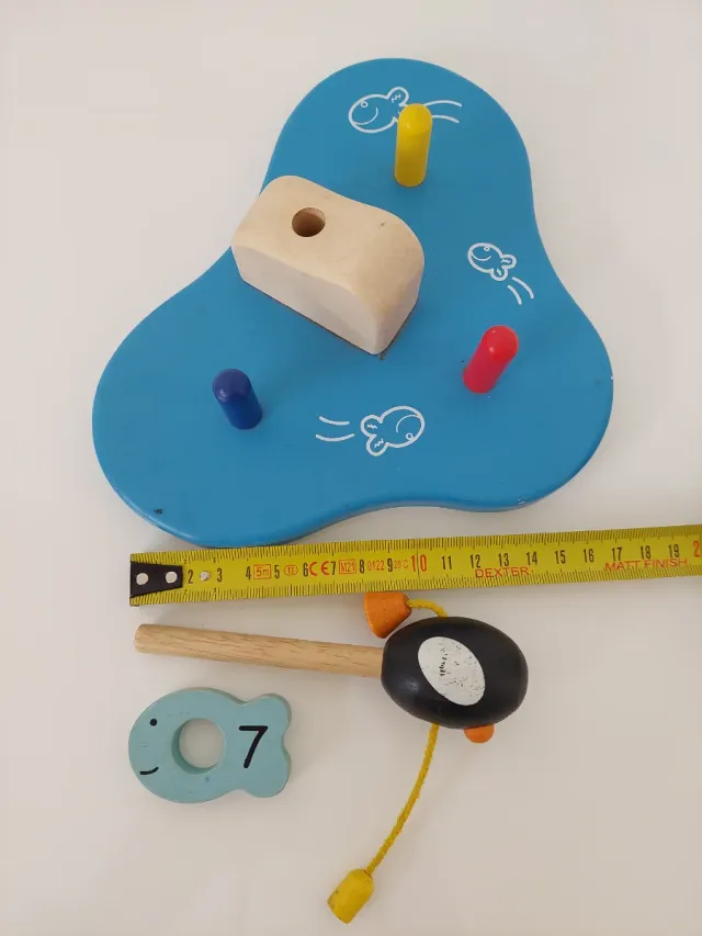 Juego de pesca madera Djeco