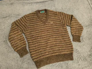 Jersey Fred Perry Vintage Rayas Marrón