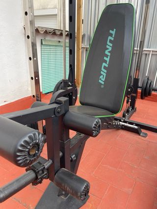 Gimnasio Behumax 600 + Banco + Mancuernas 40kg