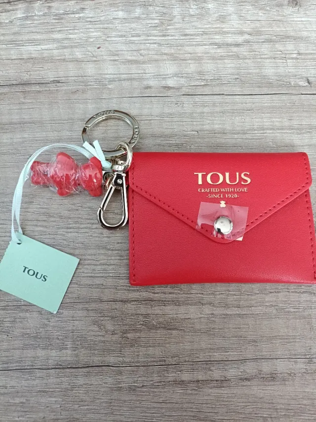 Monedero Llavero Tous Rojo
