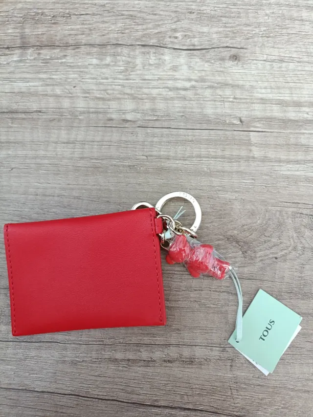 Monedero Llavero Tous Rojo