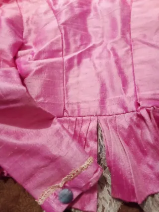 Corpiño regional niña rosa y azul