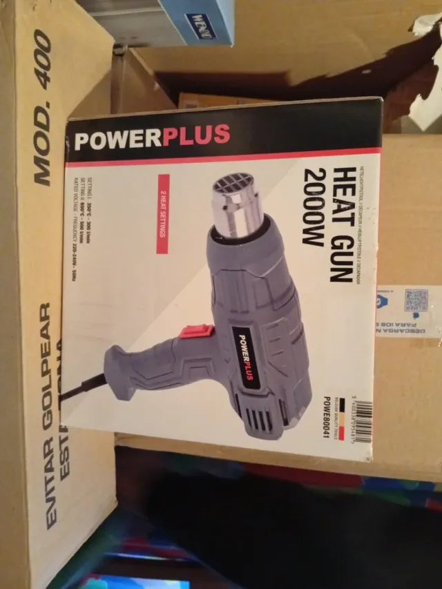 Pistola de calor Powerplus 2000W