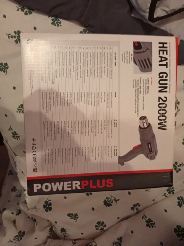Pistola de calor Powerplus 2000W