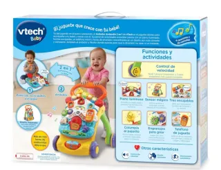 Correpasillos VTech Andador Andandin 3 en 1 nuevo