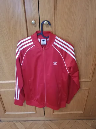Chándal Adidas Rojo Talla 13-14 Años