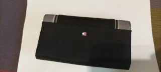 Monedero Tommy Hilfiger Mujer Negro Gris