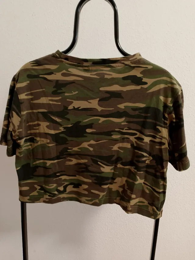 Camiseta Corta Camuflaje