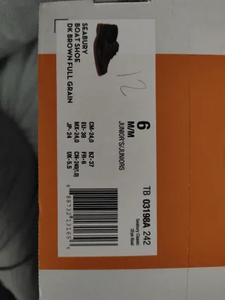 Náuticos Timberland Marrones Talla 39