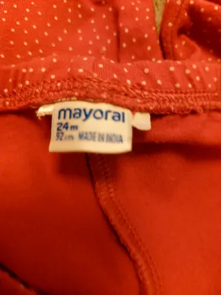 Conjunto Mayoral 24 meses