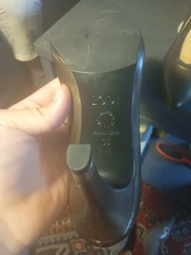 Zapatos de tacón LODI dorados talla 37