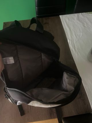 Mochila Spalding Real Madrid Negra Gris