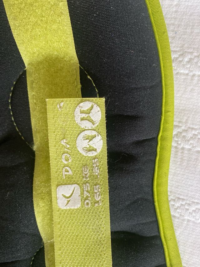 4 Pesas Tobilleras 750g y 350 g decathlon