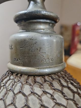 Sifón Soda Francés Vintage Años 70