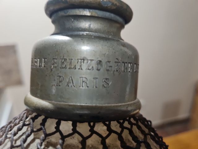 Sifón Soda Francés Vintage Años 70