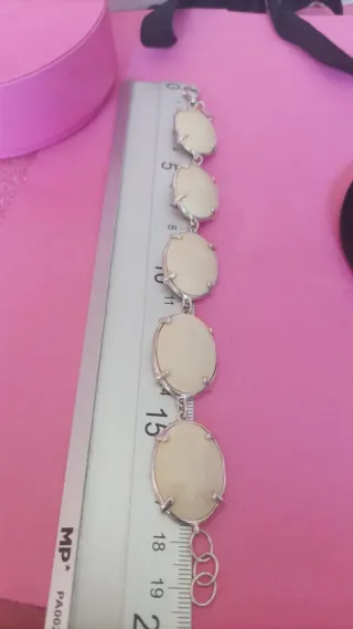 Pulsera Tous Plata y piedra
