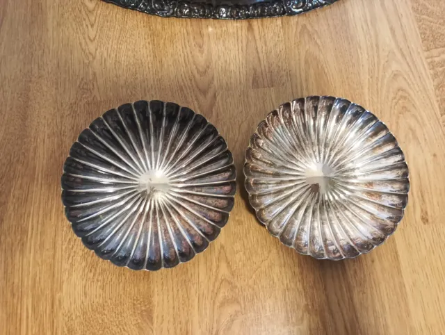 Fuente de alpaca con asas