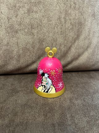 Campanella Disney Crudelia Decorazione Natalizia