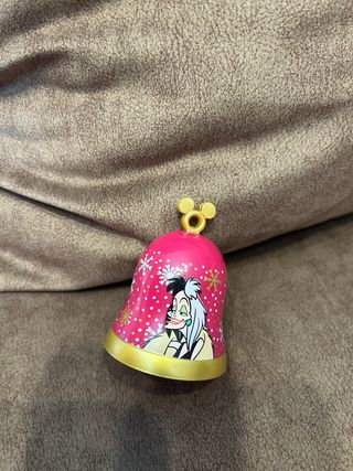 Campanella Disney Crudelia Decorazione Natalizia