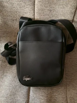 Riñonera Lacoste Negra Nueva