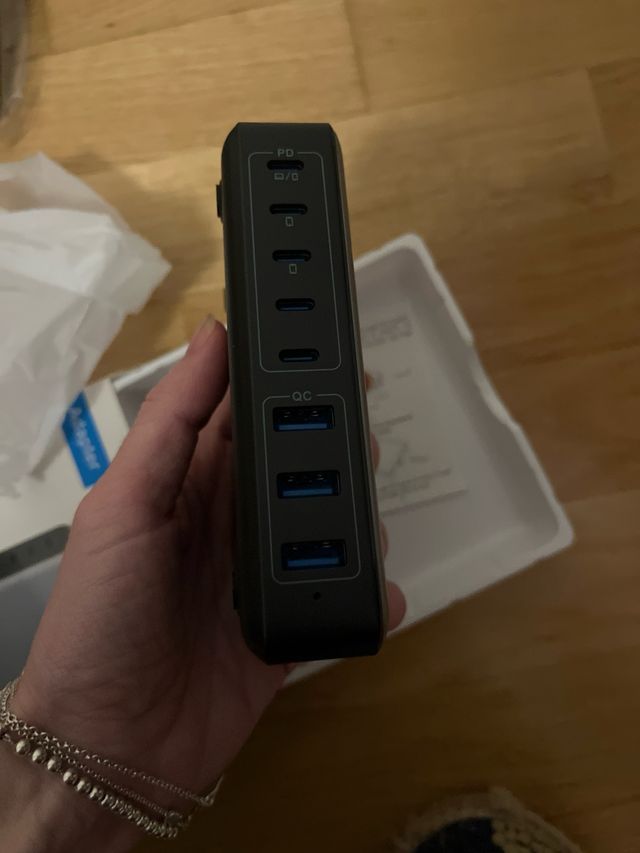 Adaptador USB C GaN 300W