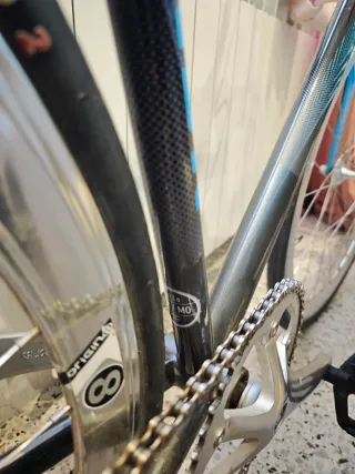 Bicicleta single speed fixie polo blue Talla M