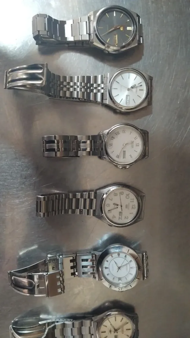 Lote de 6 relojes de pulsera
