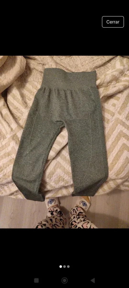 Mallas largas verdes