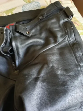 Pantalón Cuero Dainese Negro