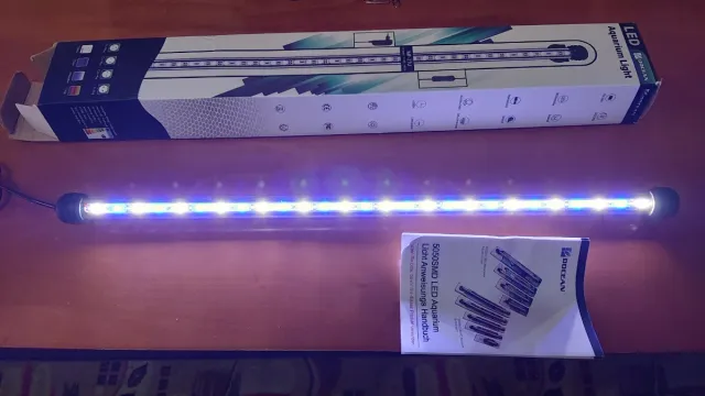 Barra Luz LED para Peceras DOCEAN