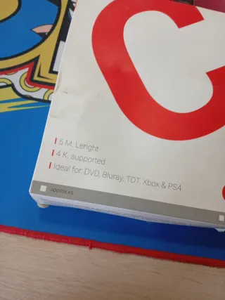 Cable HDMI Aqprox 5m 4K